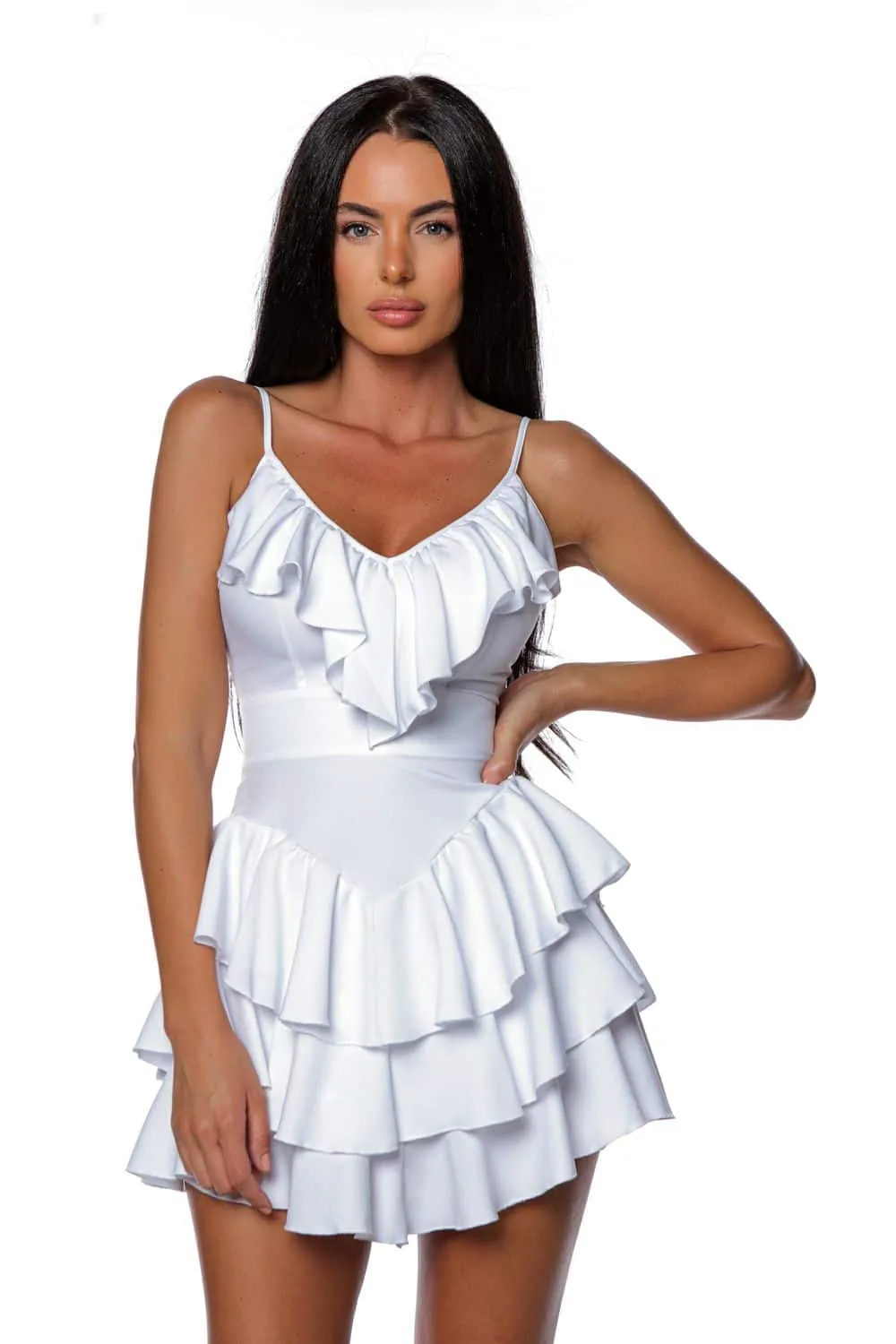 Russian style black white 10 Rochie negru Russian style black white · din colecția rochii de majorat PRIVE