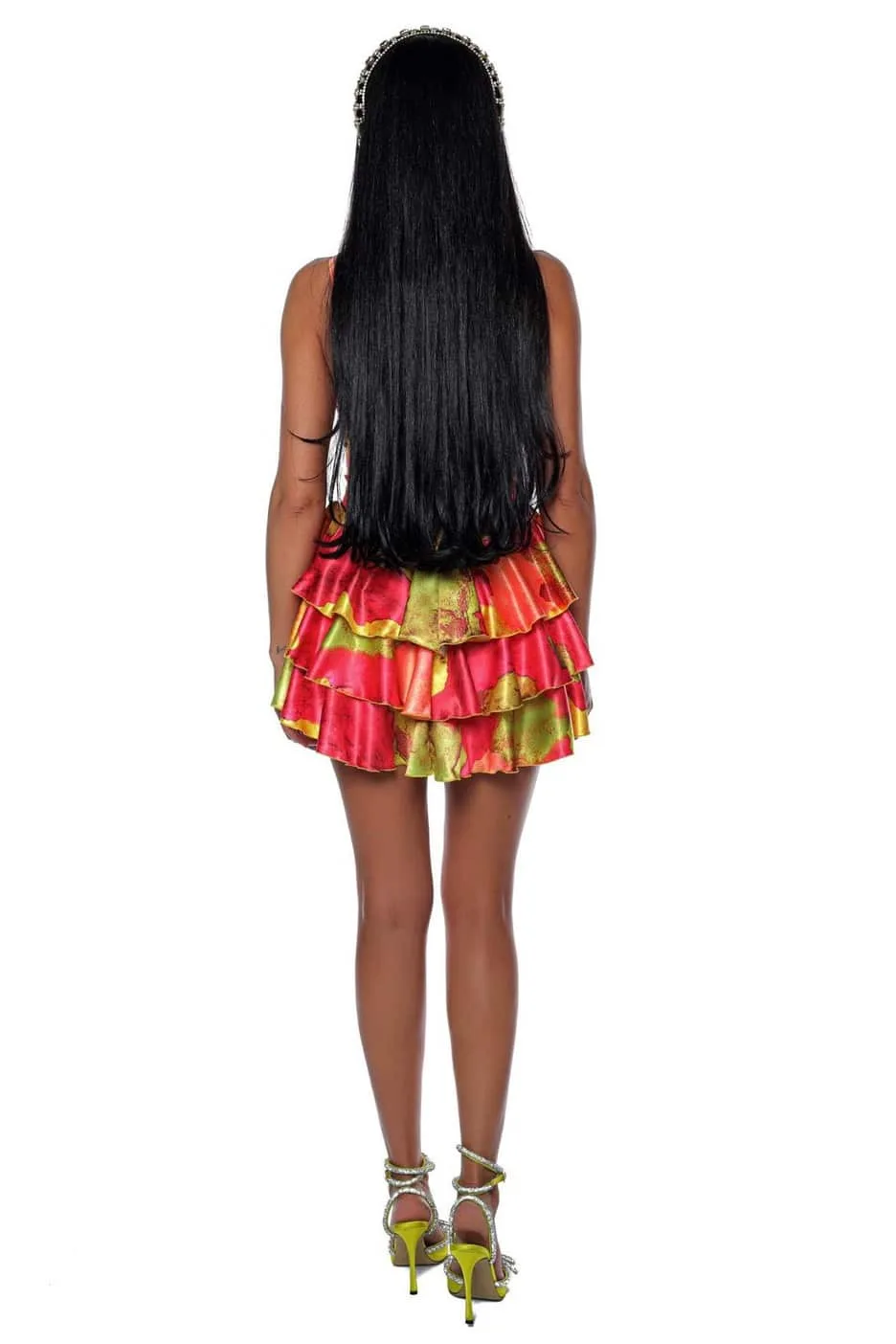 Limited Edition Print Dress 10 Limited Edition Print Dress rochie de seara cu print vibrant Romania