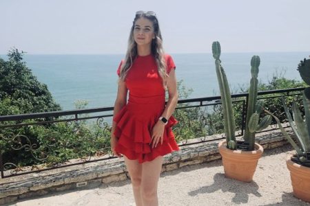 monte carlo dress rochie rosie rochie de vara rochie de zi rochie vacanta