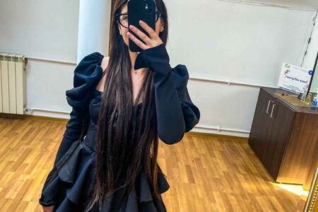 Belle dress rochie neagra rochie volane rochie de seara