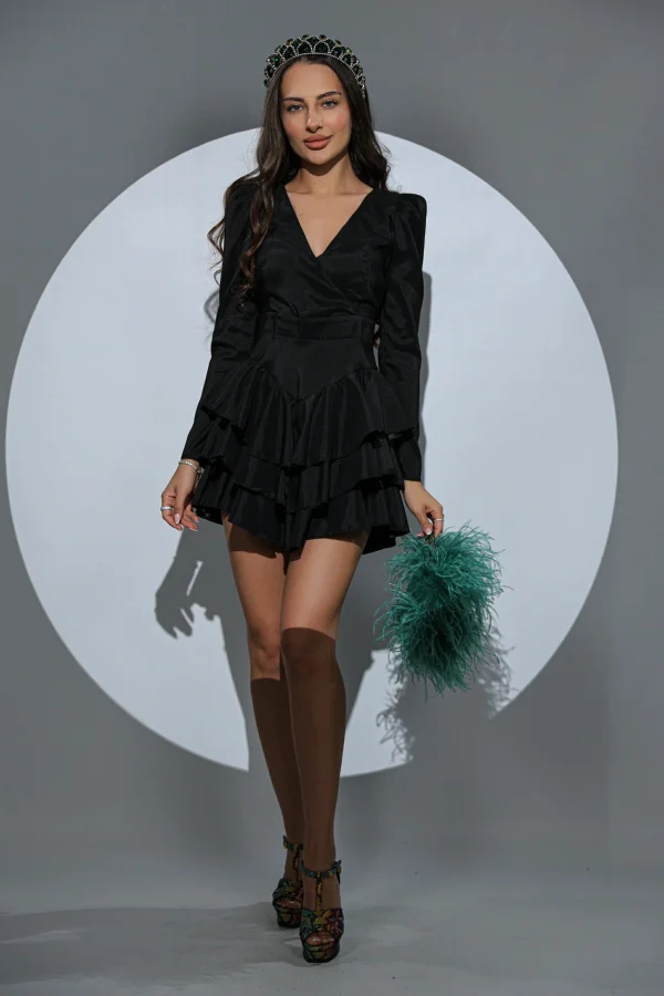 Ruffle dress NEGRU - Image 3