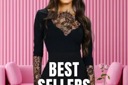 Bluză neagră cu dantelă florală - cele mai dorite produse Prive Boutique